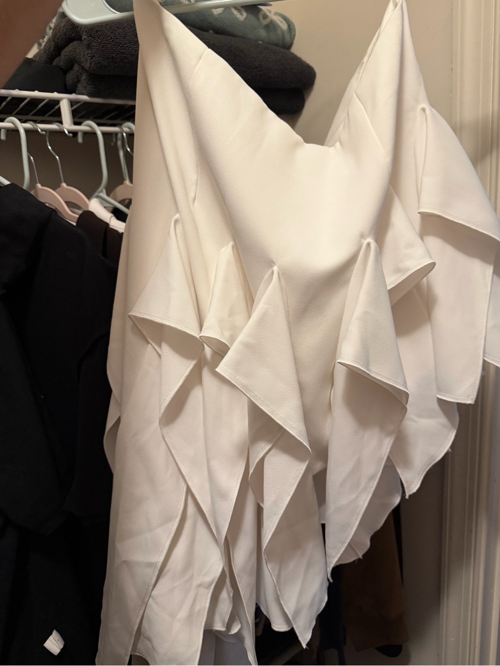 Zara Collection Asymmetric Ruffled Skirt - Picture 10 of 10